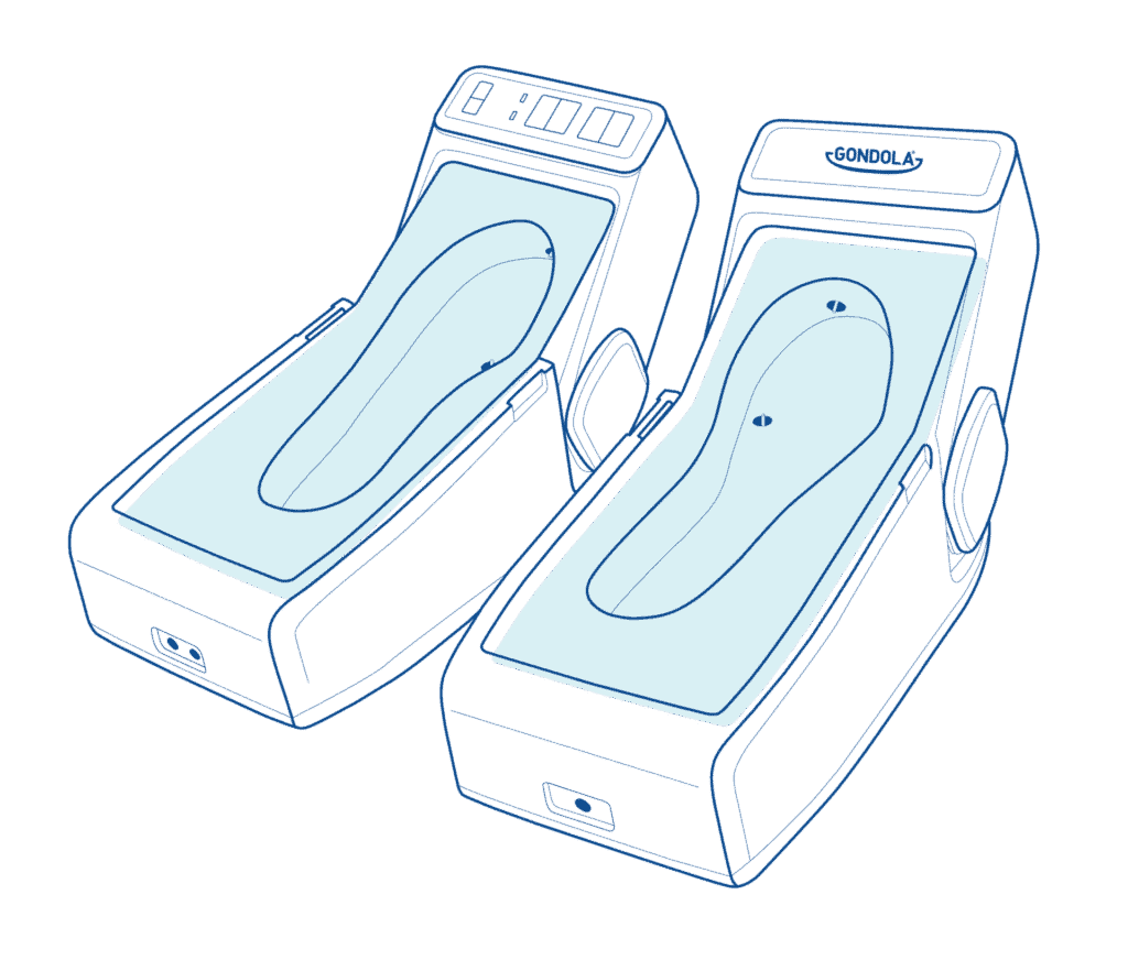 Apparecchiature mediche Gondola Medical, dispositivi per la fisioterapia e riabilitazione, innovazione in cura del paziente.