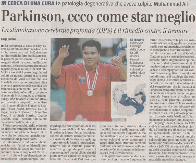 article sur les gondoles dans le journal